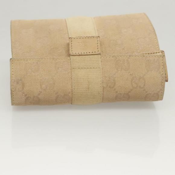 GUCCI GG Canvas Pouch Beige Auth 121227 - Picture 5 of 16